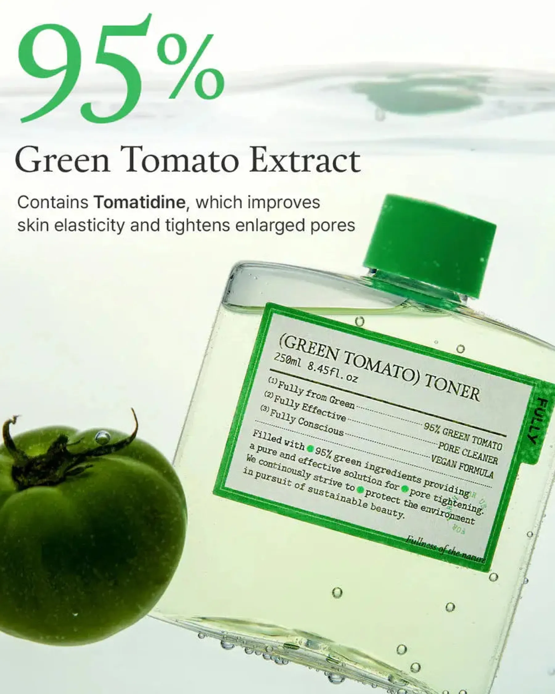 Green Tomato Toner Clean Beauty|Vegan Pflege