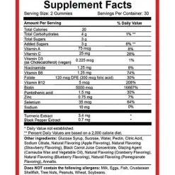 Discount Gummy Stars Hair Growth|Haarvitamine