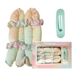 Clearance Hair Hero XL Satin Heatless Styling & Flat Lay Claw 4 Piece Set Aura Haarprobleem|Healthy Hair Methode