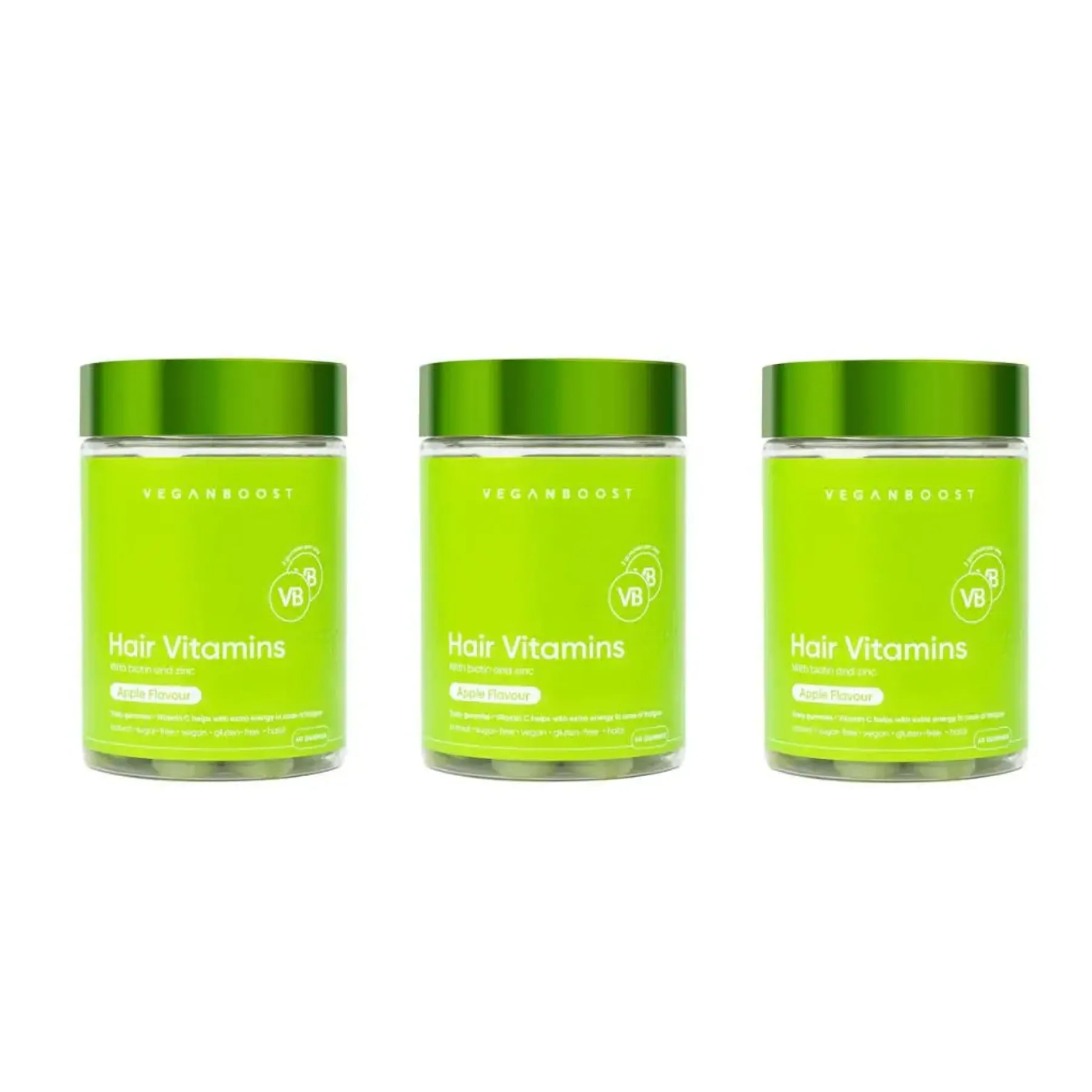 Online Hair Vitamins Gummies 3 pack Hair Growth|Haarvitamine
