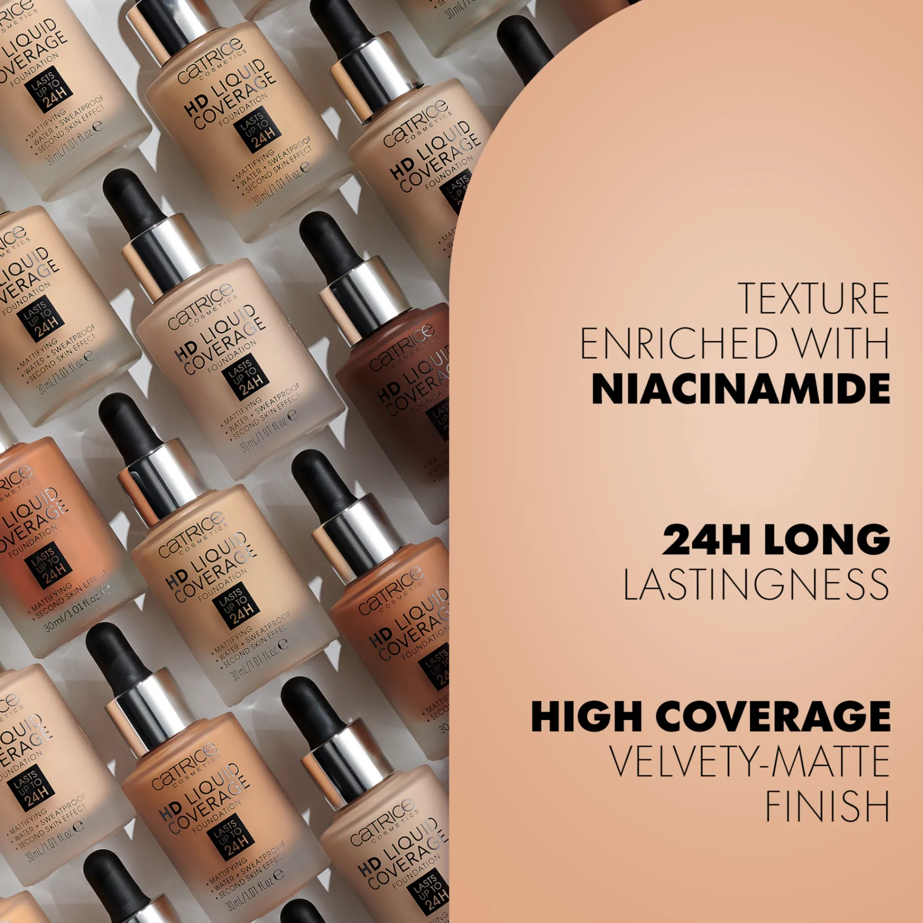 Outlet HD Liquid Coverage Foundation Foundation|Vegan Foundation