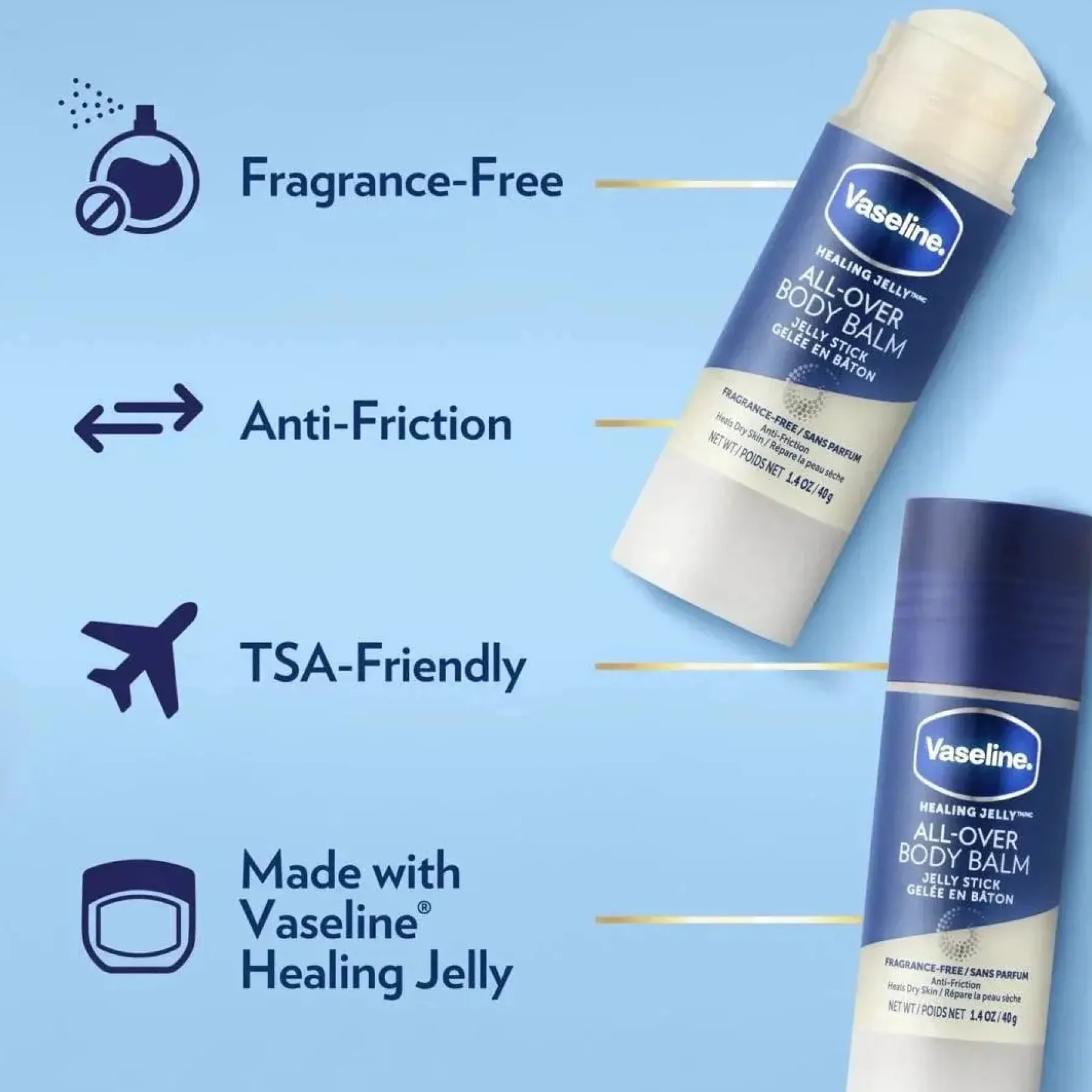 New Healing Jelly All-Over Body Balm Jelly Stick Everything Shower|Vegan Pflege
