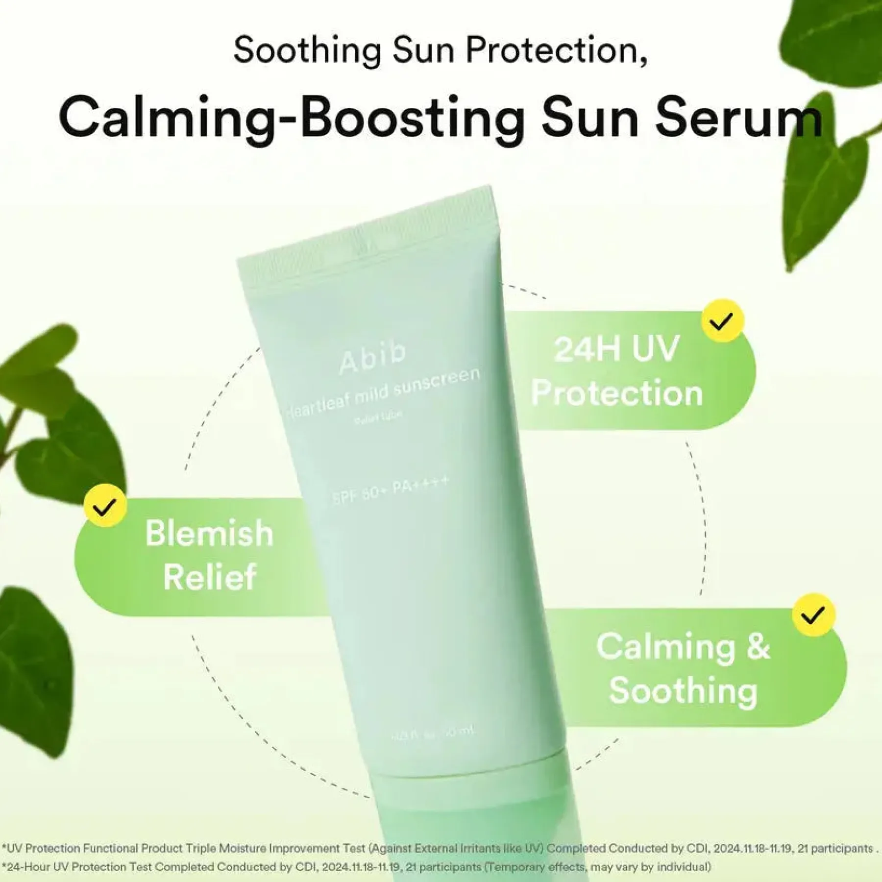 Outlet Heartleaf Mild Sunscreen Relief Tube Hauptzutat|Vegan Pflege