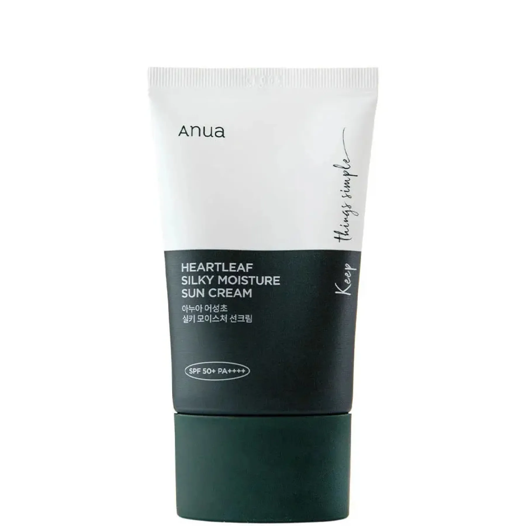 Sale Heartleaf Silky Moisture Sunscreen 50 ml. Hauptzutat|Spf50