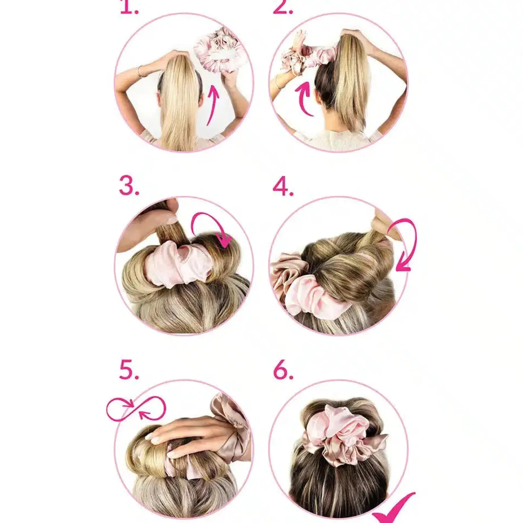 Hot Heatless Curling Scrunchie Haargummis|Healthy Hair Methode