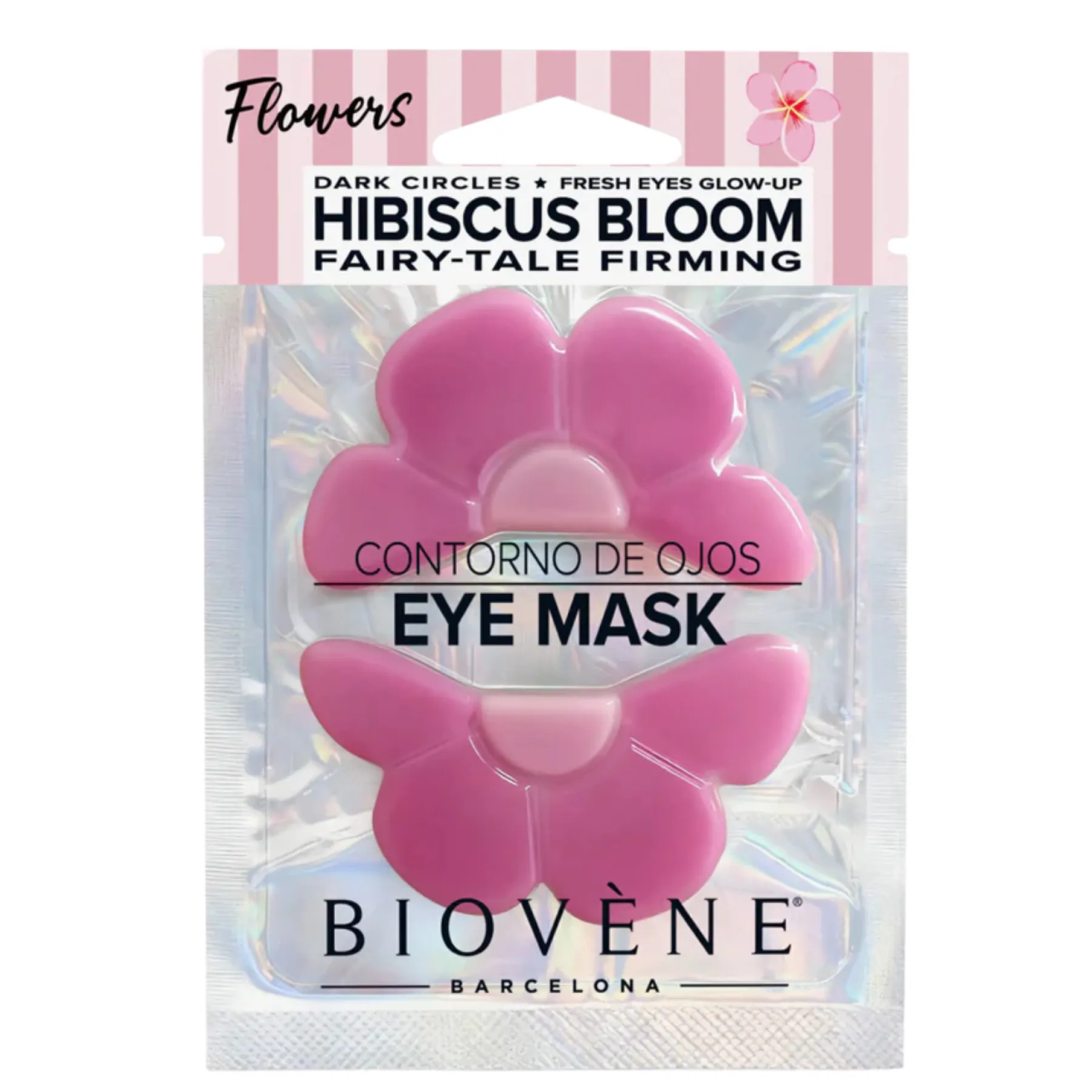 Discount Hibiscus Bloom Fairy-tale Firming! Eye Pad Mask Vegan Pflege|Gesichtsmasken