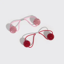 Hot Holiday Bubble Hair Ties Haargummis
