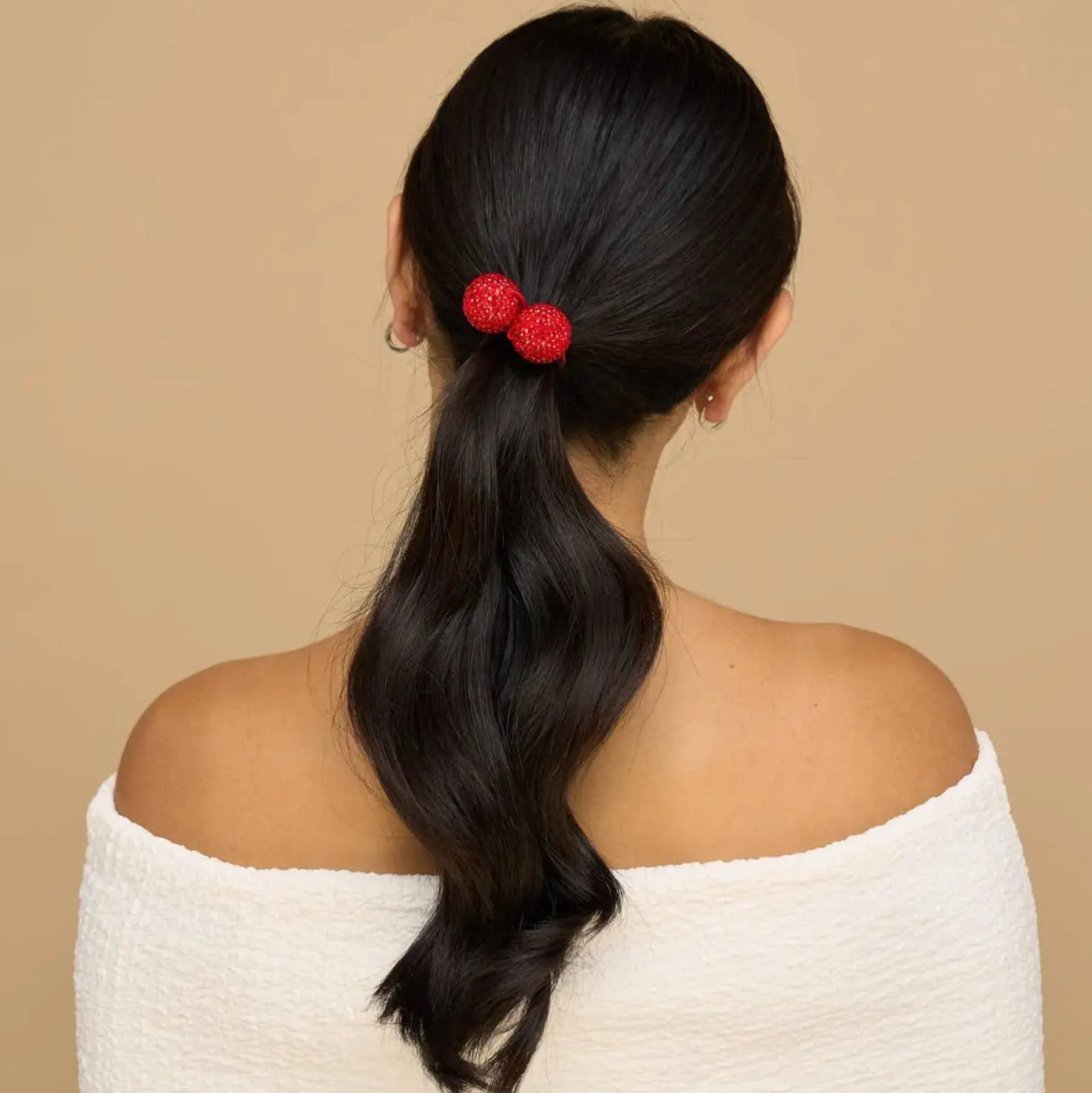 Hot Holiday Bubble Hair Ties Haargummis
