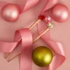 Sale Holiday Metal Gemstone French Hair Pin Haarspangen & -Clips