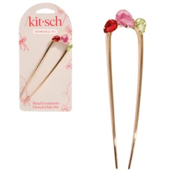 Sale Holiday Metal Gemstone French Hair Pin Haarspangen & -Clips