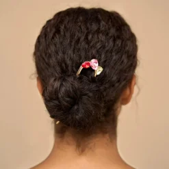 Sale Holiday Metal Gemstone French Hair Pin Haarspangen & -Clips