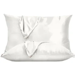 Outlet Holiday Standard Pillowcase 2 Piece Set Ivory Kopfkissenbezüge|Kopfkissenbezüge