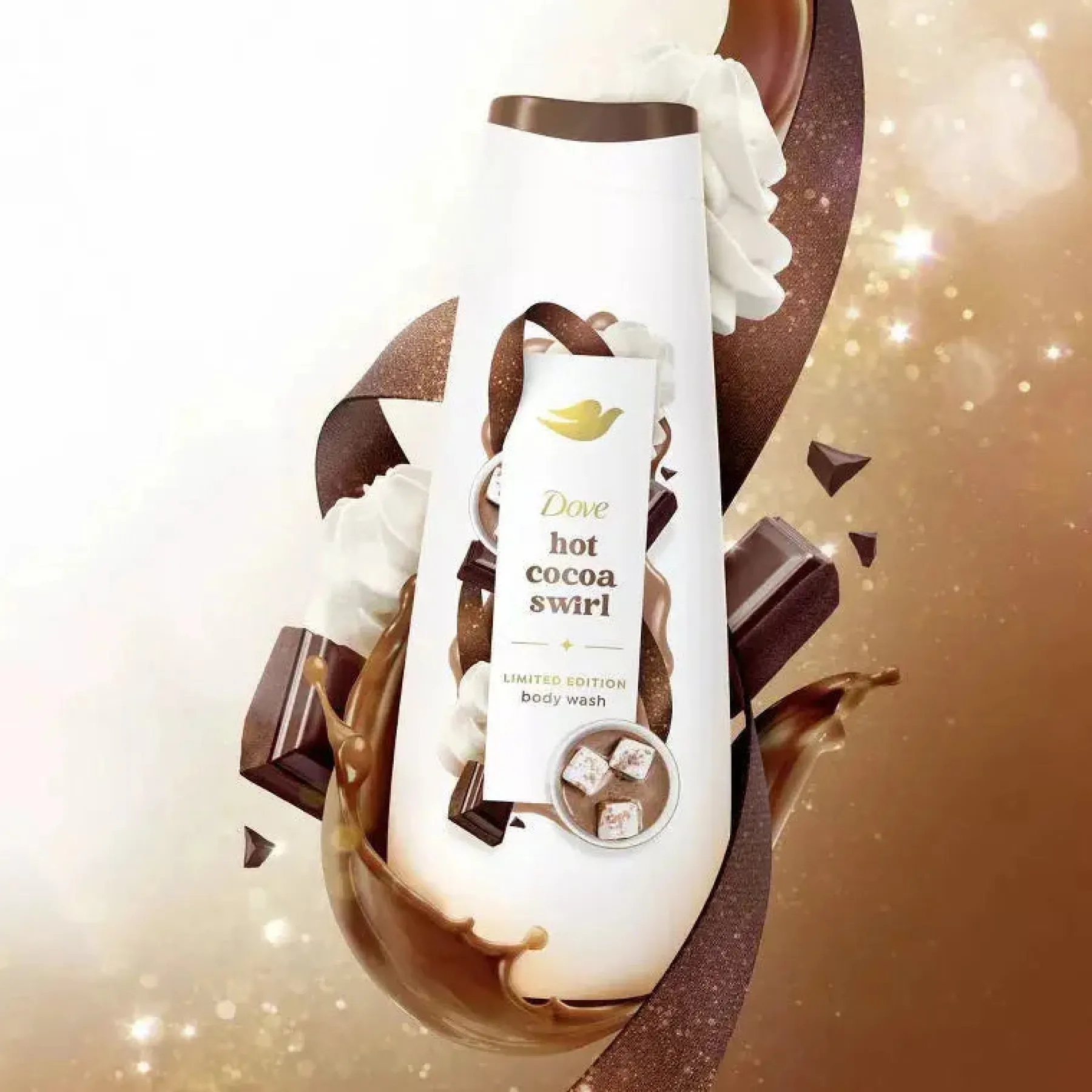 New Holiday Treat Body Wash Hot Cocoa Swirl Vegan Pflege|Hautprobleme
