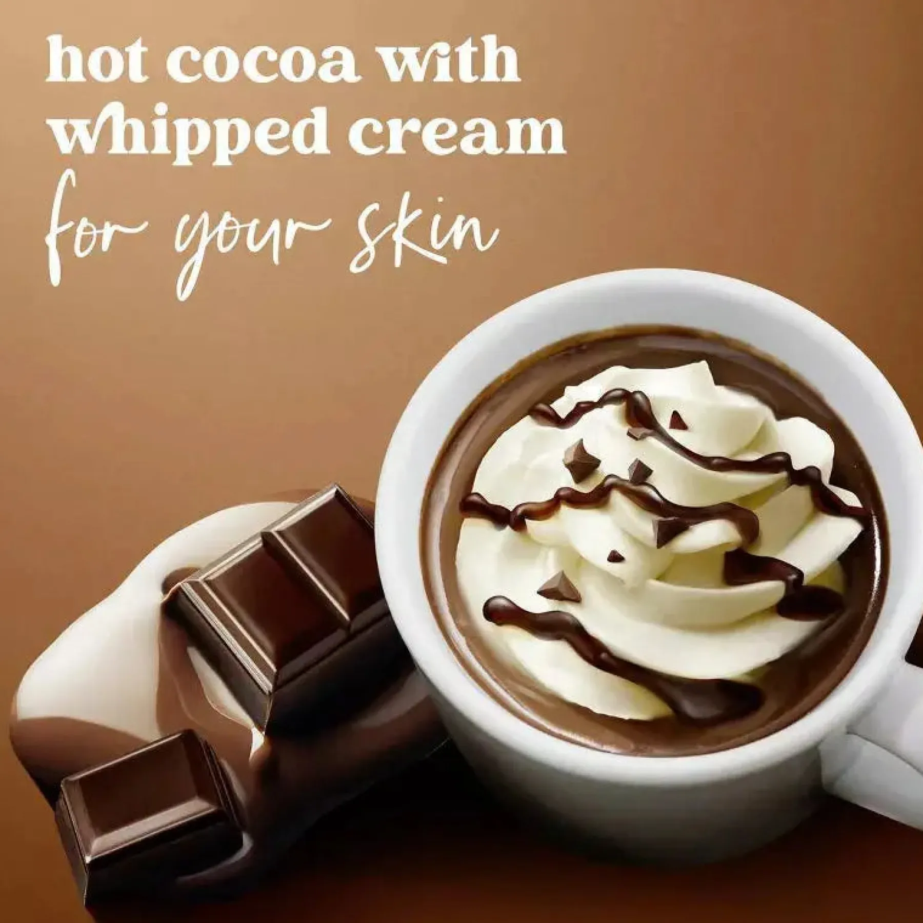 New Holiday Treat Body Wash Hot Cocoa Swirl Vegan Pflege|Hautprobleme