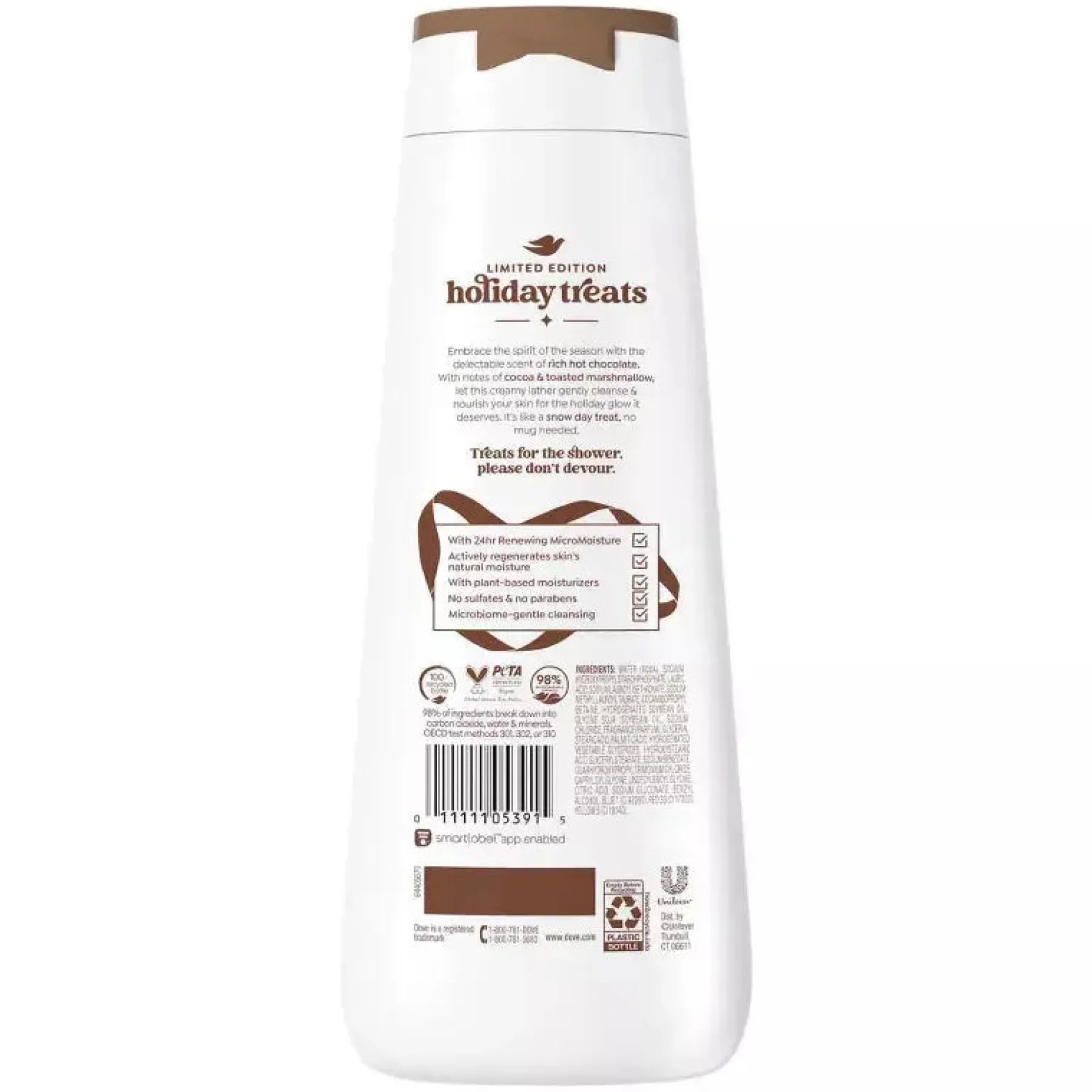 New Holiday Treat Body Wash Hot Cocoa Swirl Vegan Pflege|Hautprobleme