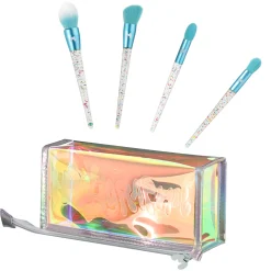 Sale Holligraphic Prism 'n' Proper 4 Piece Face Brush Set & Bag Make-Up-Taschen & Koffer