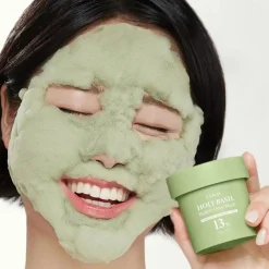 Outlet Holy Basil Bubble Deep Mask Wash Off Masken|Vegan Pflege