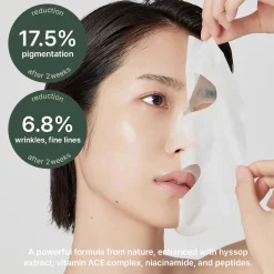 Best Holy Hyssop Sheet Mask Vegan Pflege|Gesichtsmasken