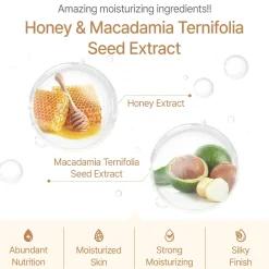 Discount Honey & Macadamia Pure Body Lotion Baby Powder Everything Shower|Hautprobleme