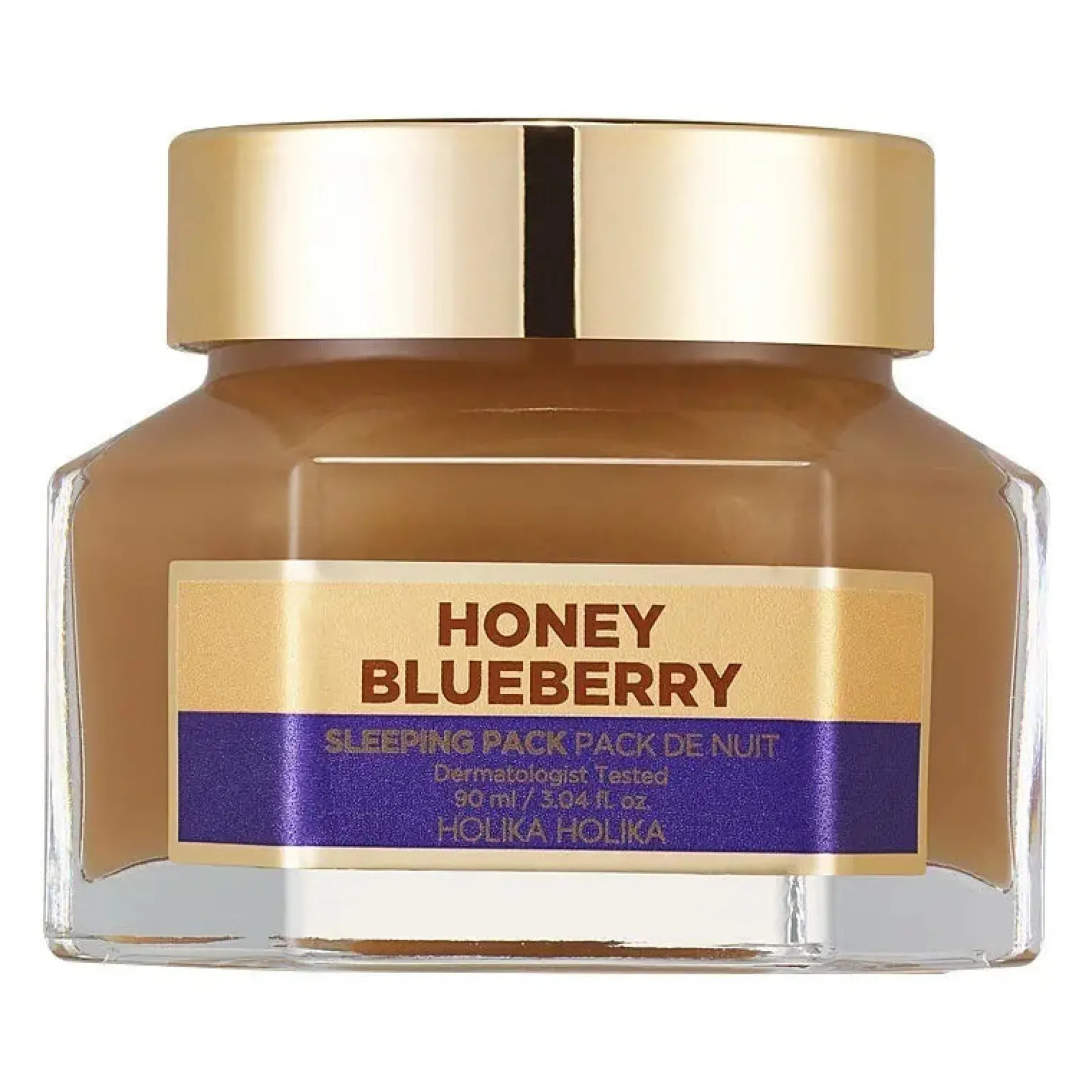 Online Honey Sleeping Pack Blueberry Honey Alle Korean Skincare|Gesichtsmasken