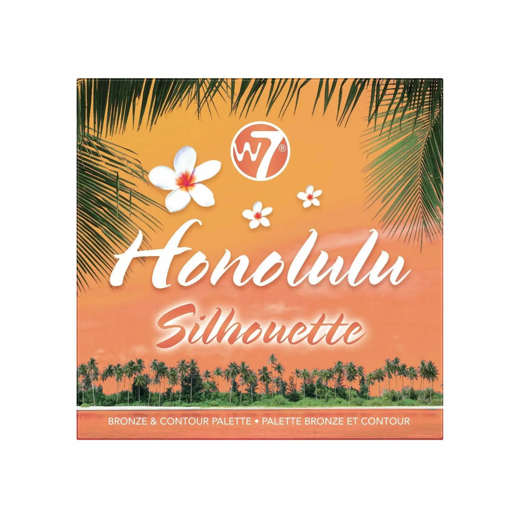 Honolulu Silhouette Bronze and Contour Palette Bronzer|Wedding Makeup