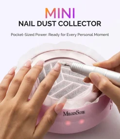 Best HProA Nail Dust Collector Pink Nagel Afzuigers