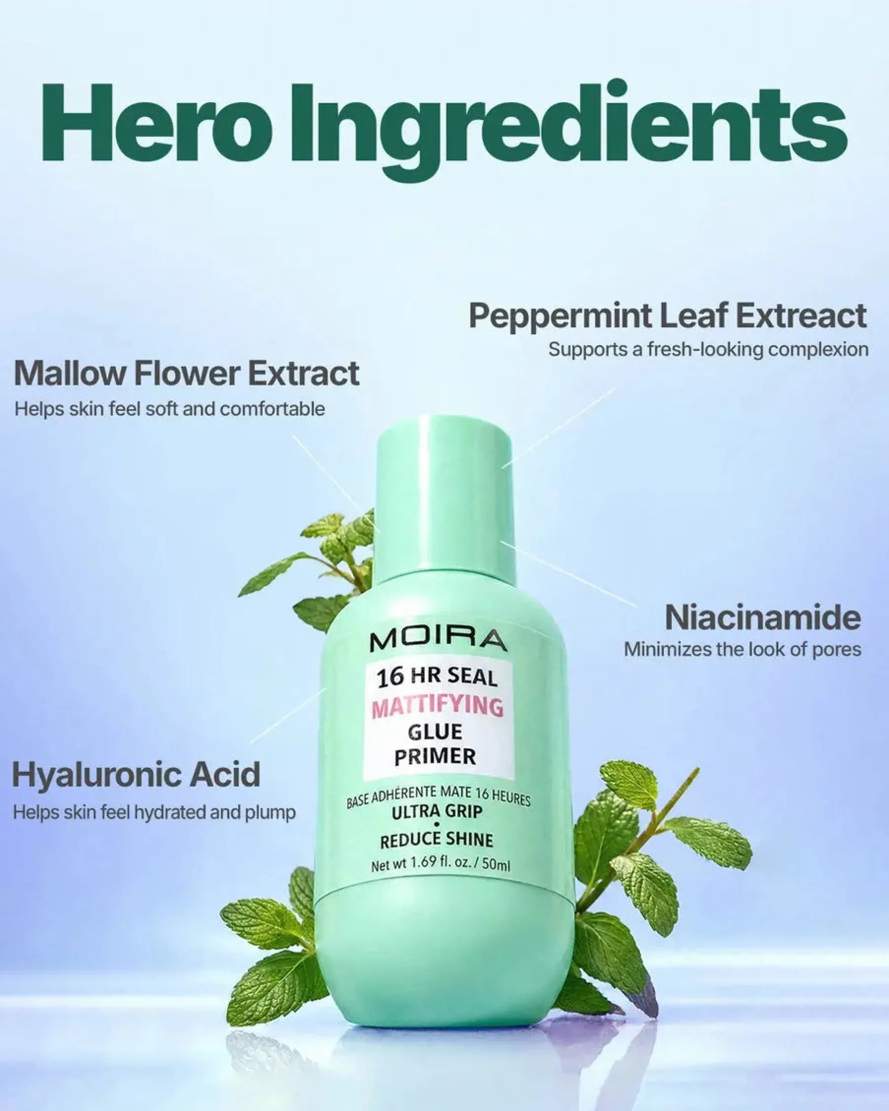 Online 16HR Seal Mattifying Glue Primer Make-Up Primer