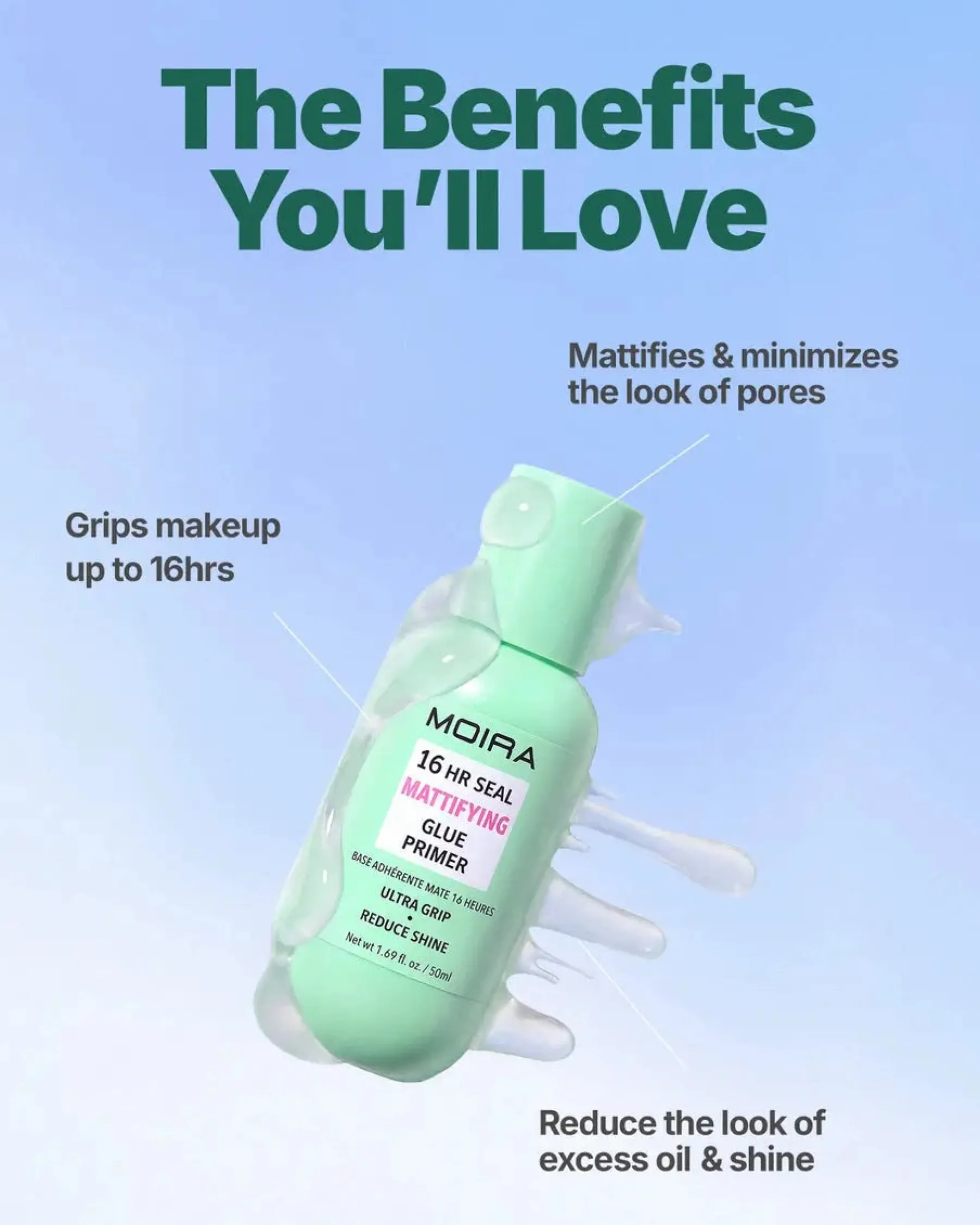 Online 16HR Seal Mattifying Glue Primer Make-Up Primer