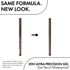 Hot 20H Ultra Precision Gel Eye Pencil Waterproof 110 Rosy Copper Vegan Eyeliner|Eyeliner