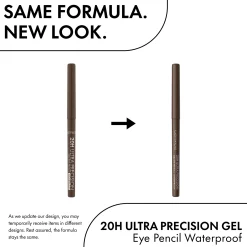 Outlet 20H Ultra Precision Gel Eye Pencil Waterproof 120 Icy Silver Vegan Eyeliner|Eyeliner