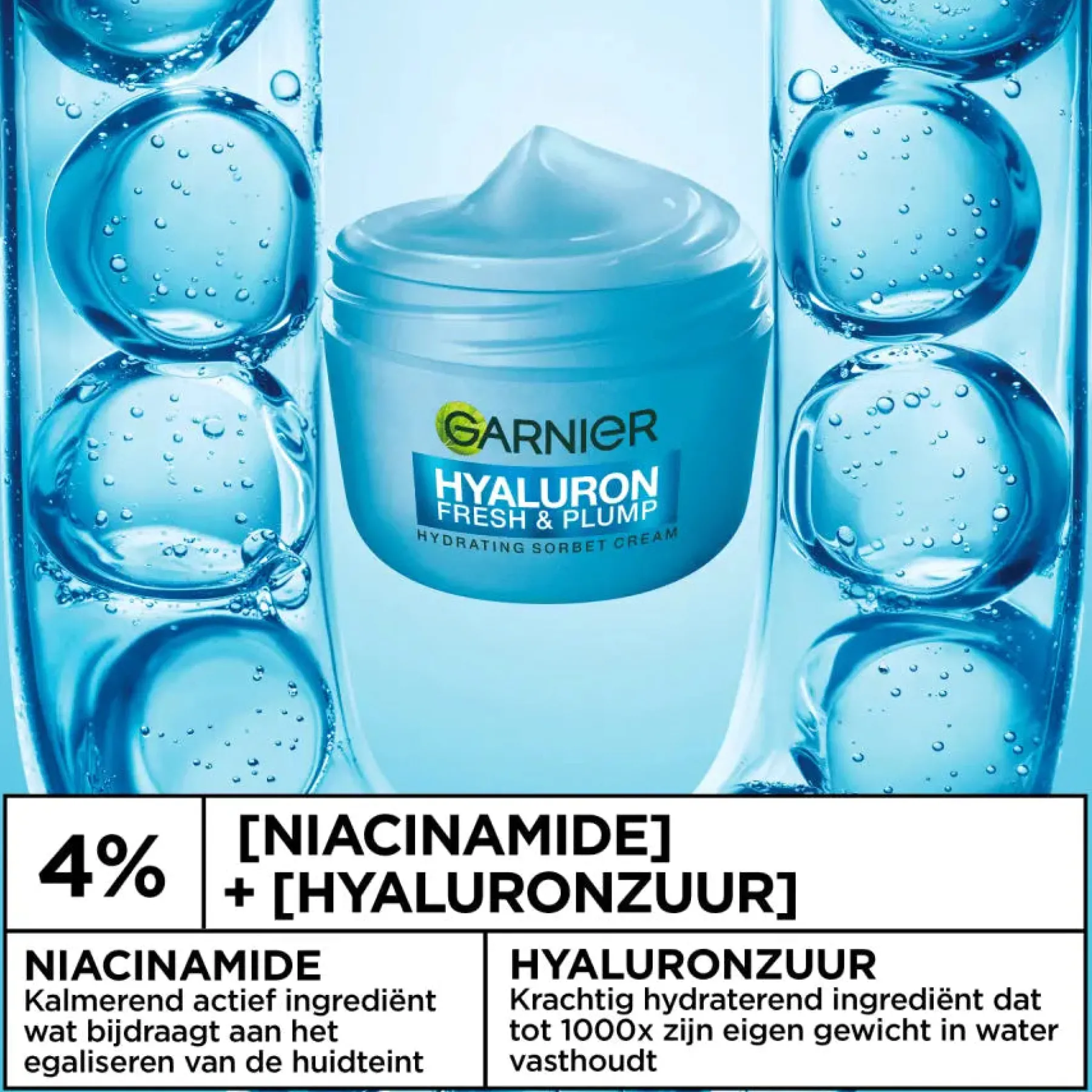 Best Hyaluron Fresh & Plump Hydrating Sorbet Cream Vegan Pflege|Feuchtigkeitscremes
