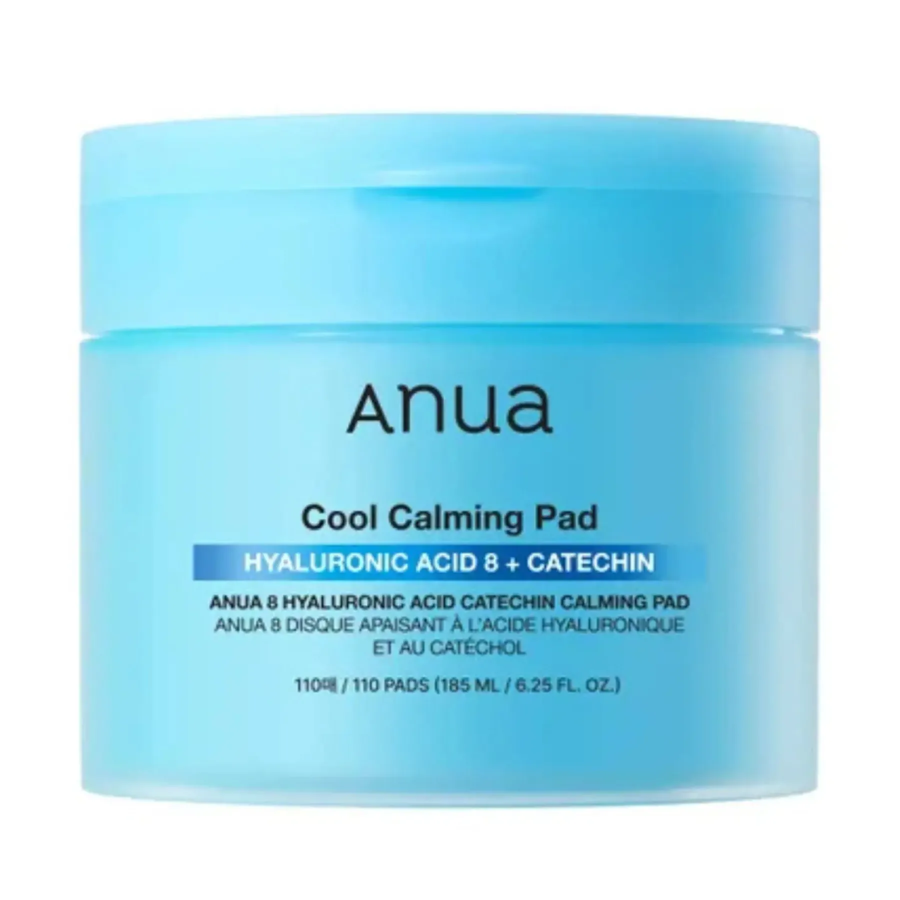 8 Hyaluronic Acid Catechin Calming Pad Hauptzutat|Toner Pads
