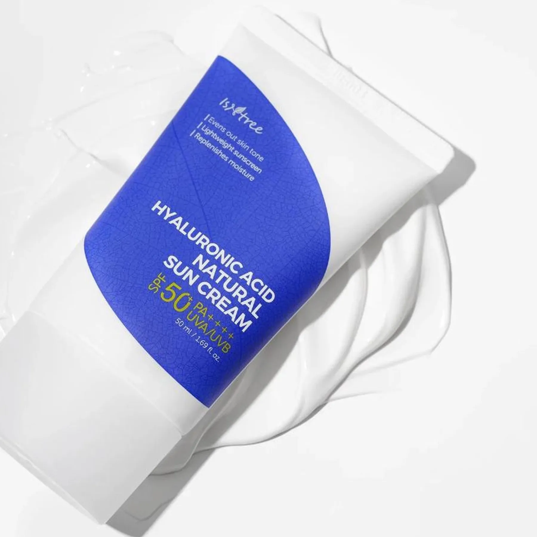 Sale Hyaluronic Acid Natural Sun Cream SPF50+ Alle Korean Skincare|Hauptzutat
