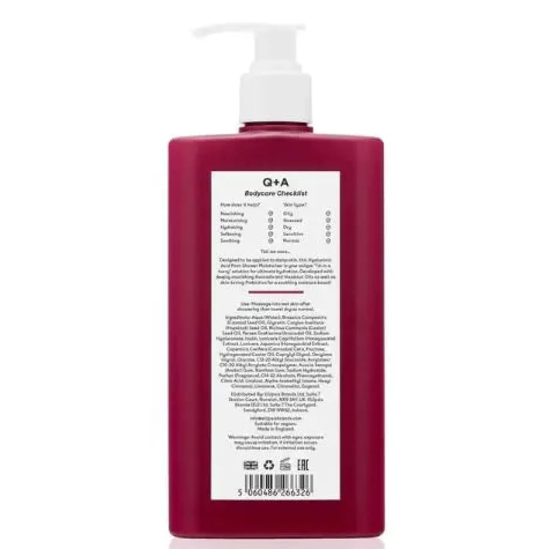 Hot Hyaluronic Acid Wet Skin Moisturiser Hauptzutat|Körperlotion