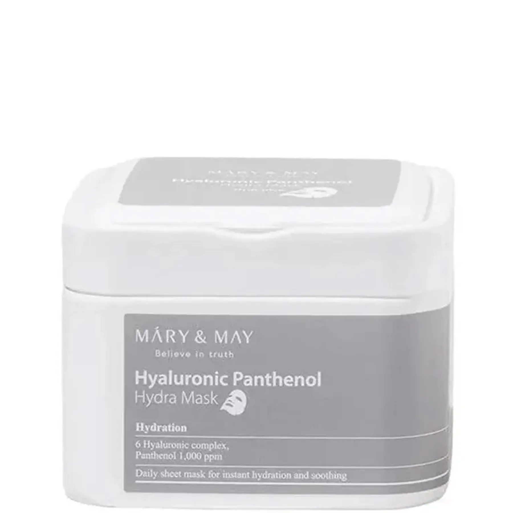 Hot Hyaluronic Panthenol Hydra Mask Hauptzutat|Vegan Pflege
