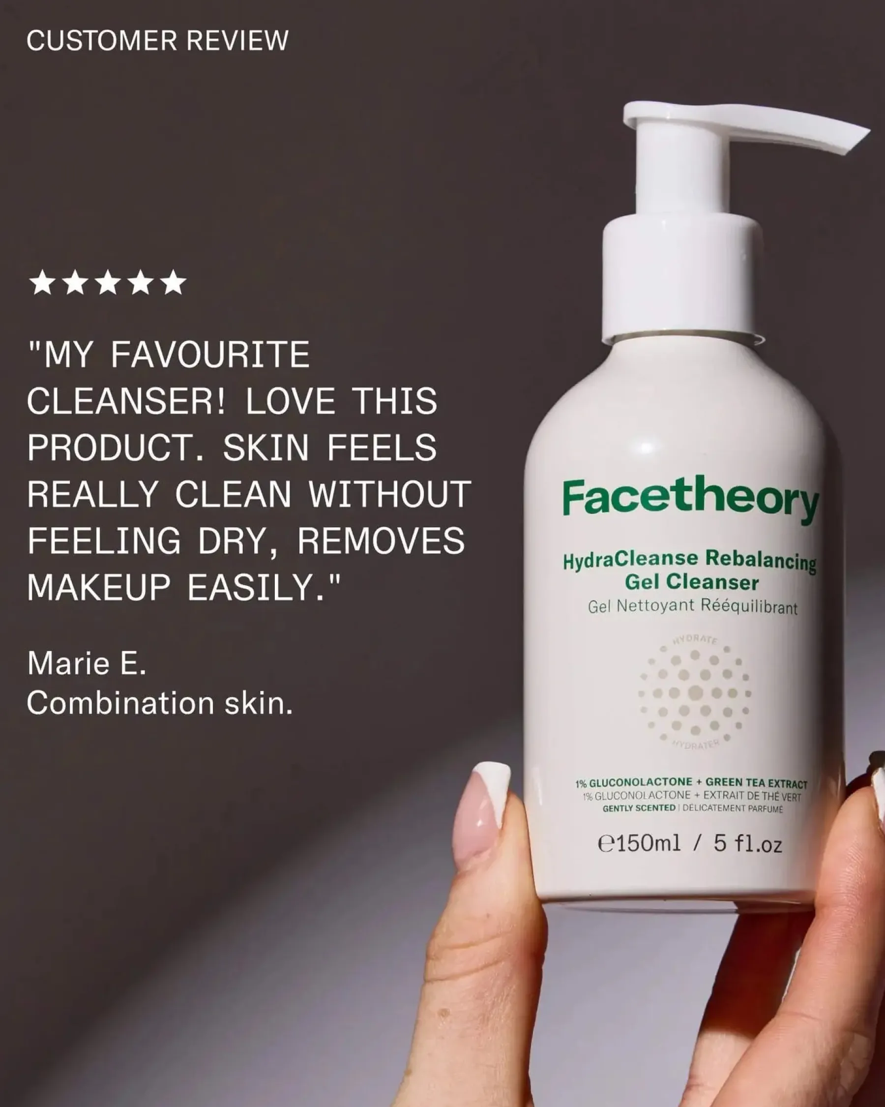 Clearance HydraCleanse Rebalancing Gel Cleanser Unscented Vegan Pflege|Hautprobleme