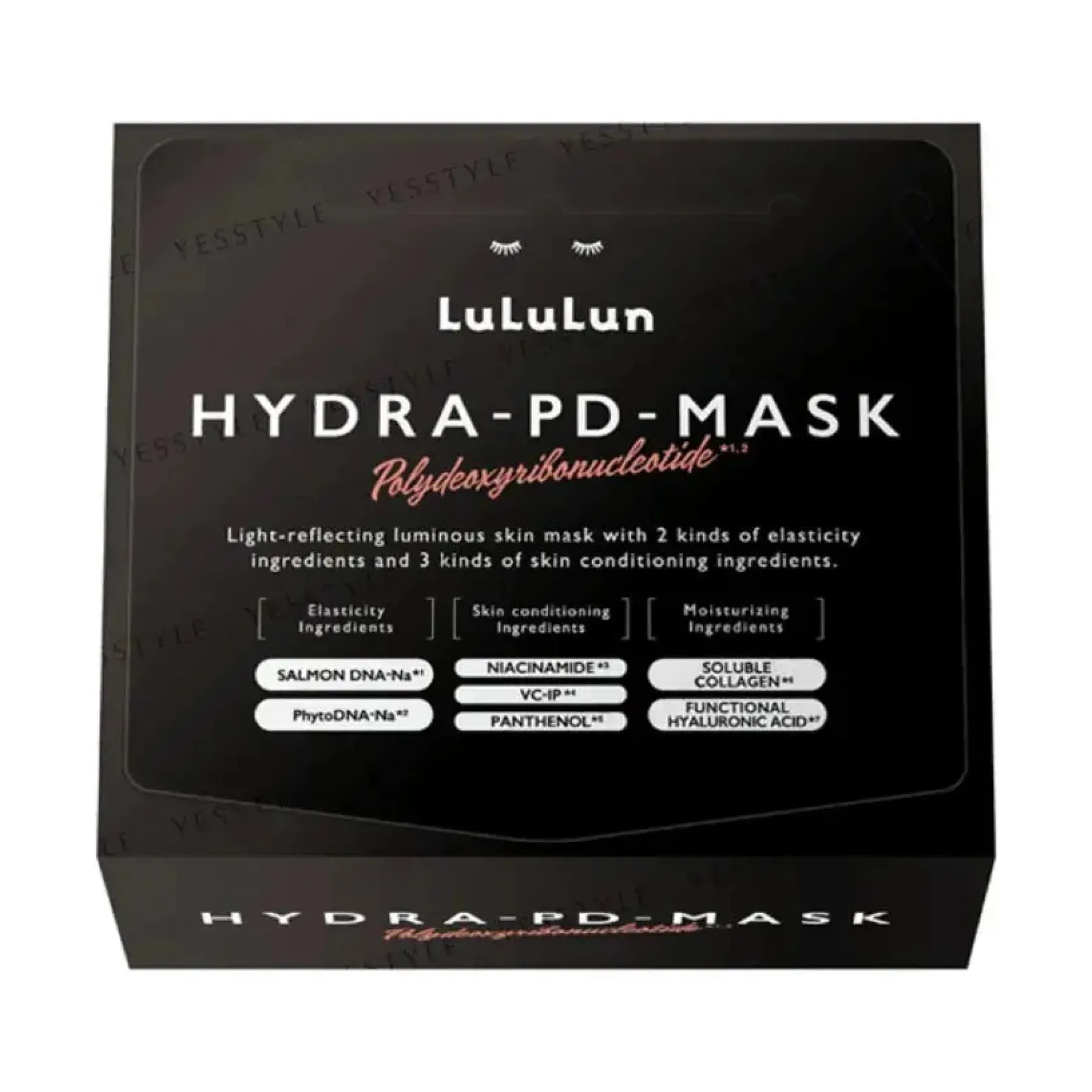 Clearance Hydra PDRN Mask 7-Pack Hauptzutat|Gesichtsmasken