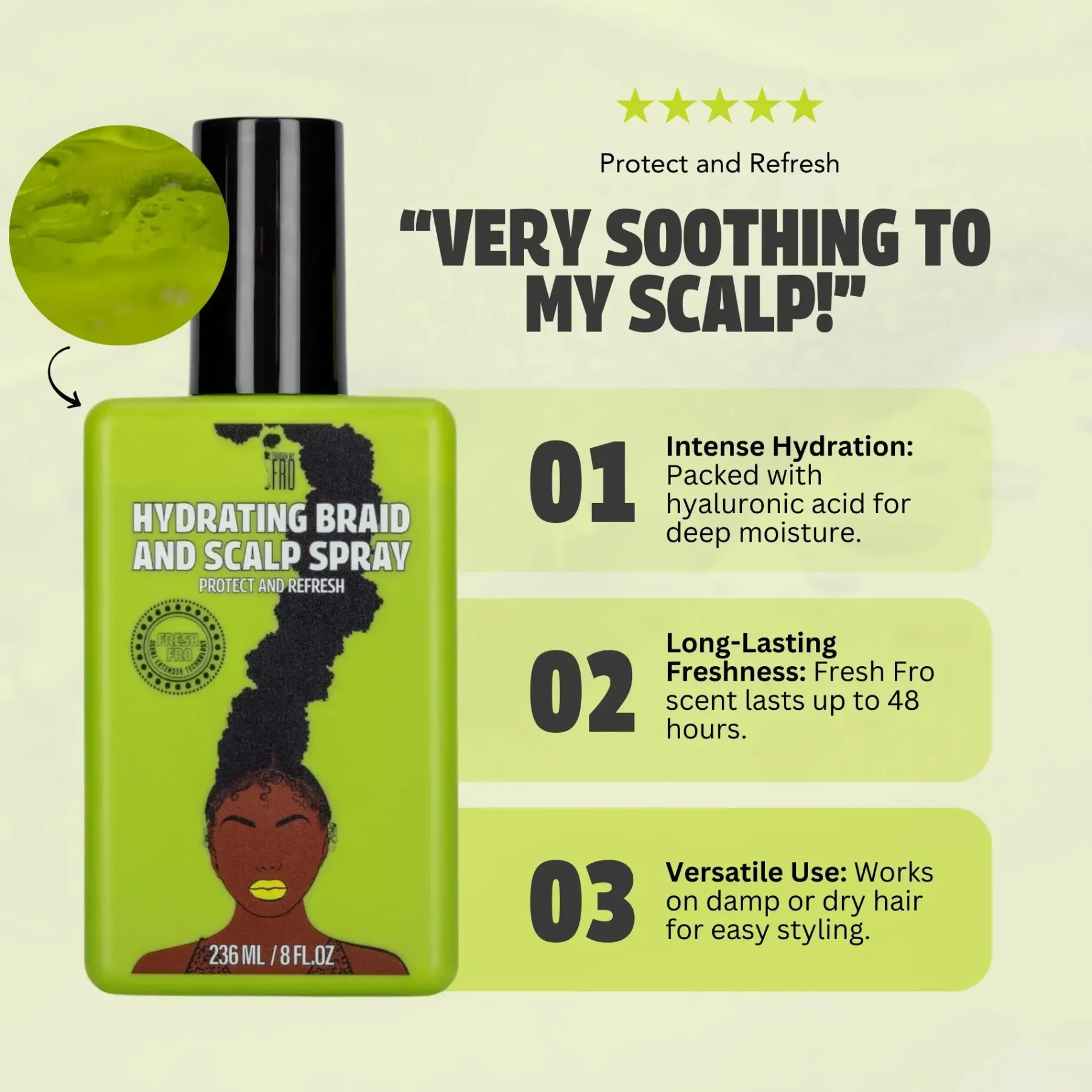 New Hydrating Braid & Scalp Spray 11 Schritte Haarpflege Routine|Vegane Haarpflege