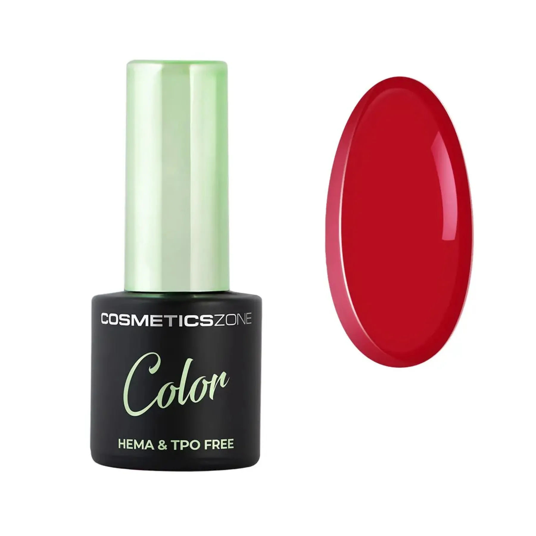 New Hypoallergenic Hybrid UV/LED Gel Polish Scarlet Flame 214 Veganer Nagellack|Hema-Frei