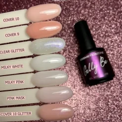 Hot Hypoallergenic UV/LED Gel Base Gelly BE Pink Mask 3. Base Coats|Veganer Nagellack