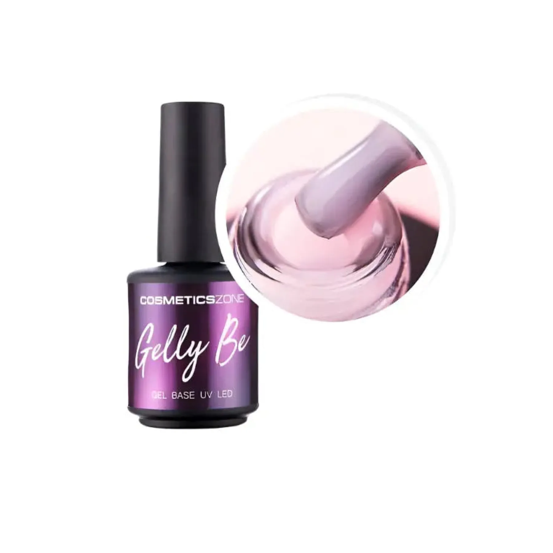 Hot Hypoallergenic UV/LED Gel Base Gelly BE Pink Mask 3. Base Coats|Veganer Nagellack
