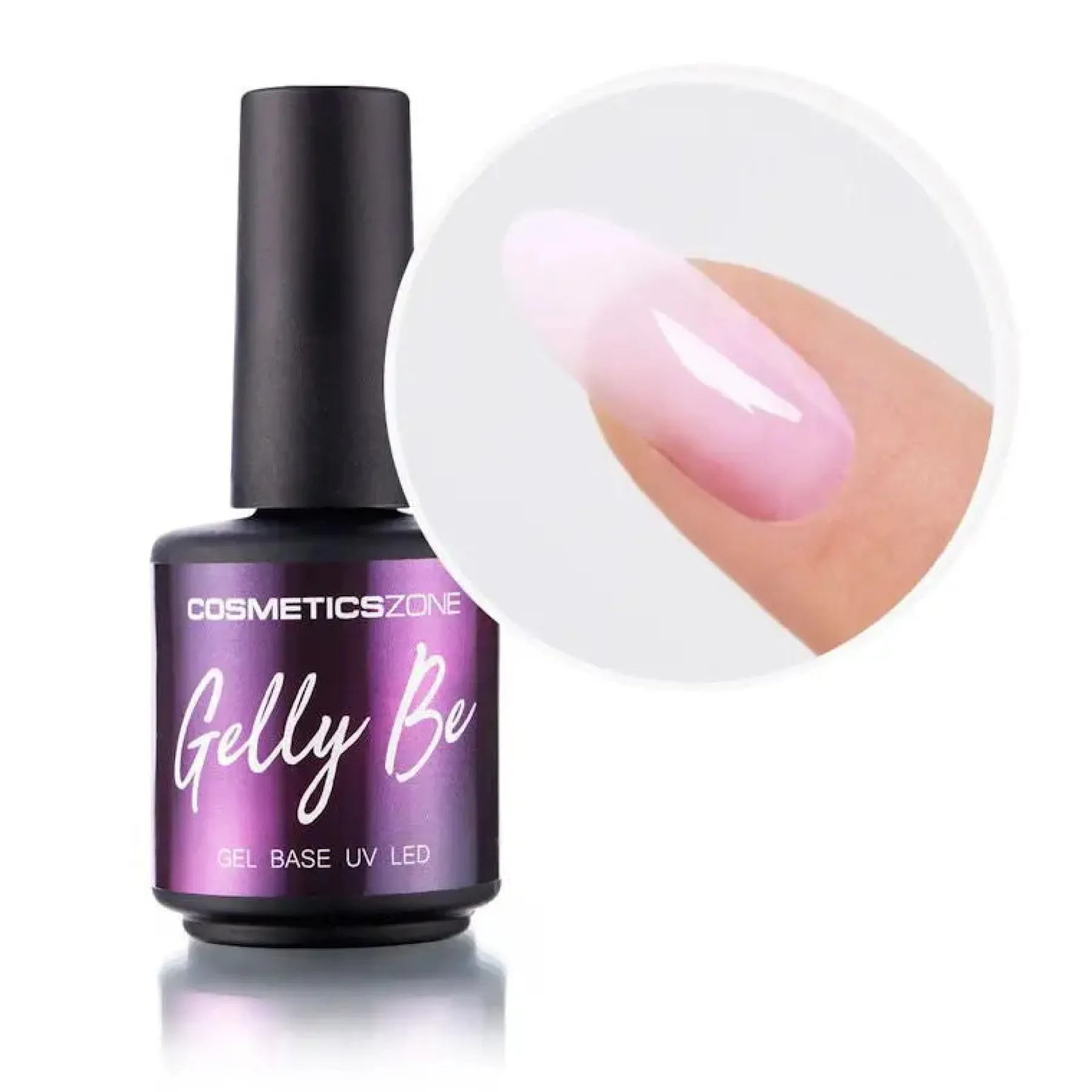 Hot Hypoallergenic UV/LED Gel Base Gelly BE Pink Mask 3. Base Coats|Veganer Nagellack