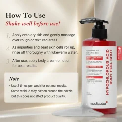 Outlet Hypochlorous ACID Body Peel Shot Alle Korean Skincare|Hauptzutat