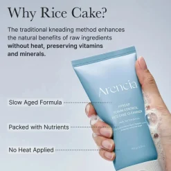 Best Hyssop Sebum Control Rice Cake Cleanser Hauptzutat|Reinigungsmittel