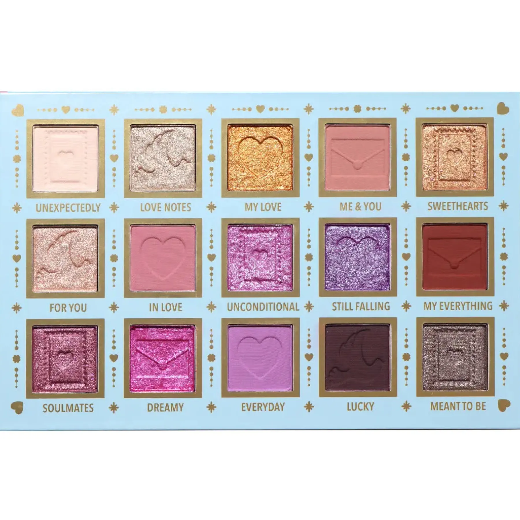 Clearance I'm Falling For you Pressed Pigment Palette Lidschatten|Vegane Lidschatten