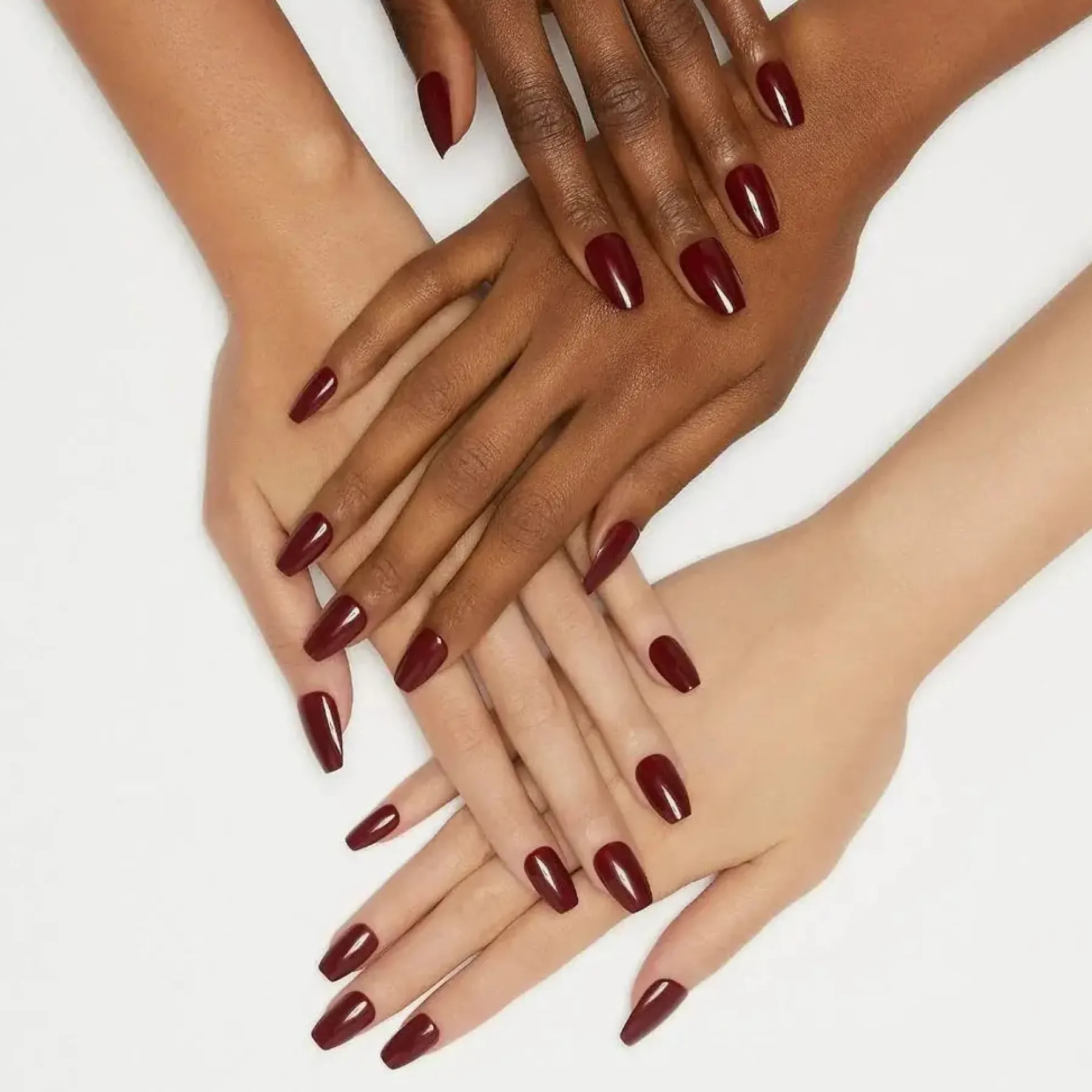 Clearance Impress Color Press-On Nails Coffin Winery in NYC Künstliche Nägel