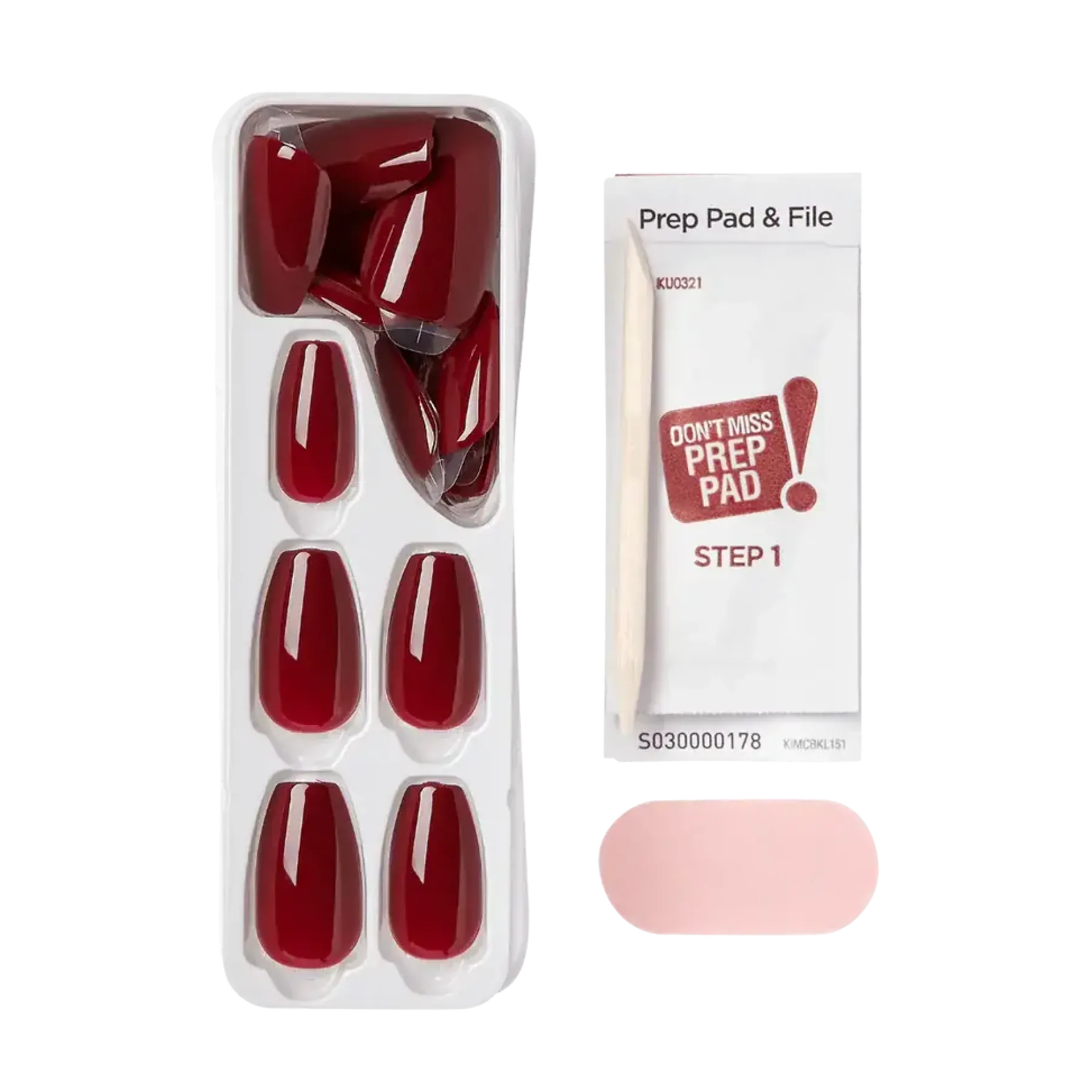 Clearance Impress Color Press-On Nails Coffin Winery in NYC Künstliche Nägel