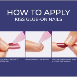 Clearance Impress Press-On Nails Dynamite Künstliche Nägel|Veganer Nagellack
