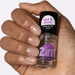 Sale 2 in 1 Base & Top Coat Nagellack Basis- Und Decklacke|Veganer Nagellack