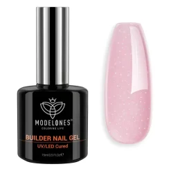 Clearance 8-in-1 Builder Nail Gel Nude Pink Glitter 4. Builder Gels|Veganer Nagellack